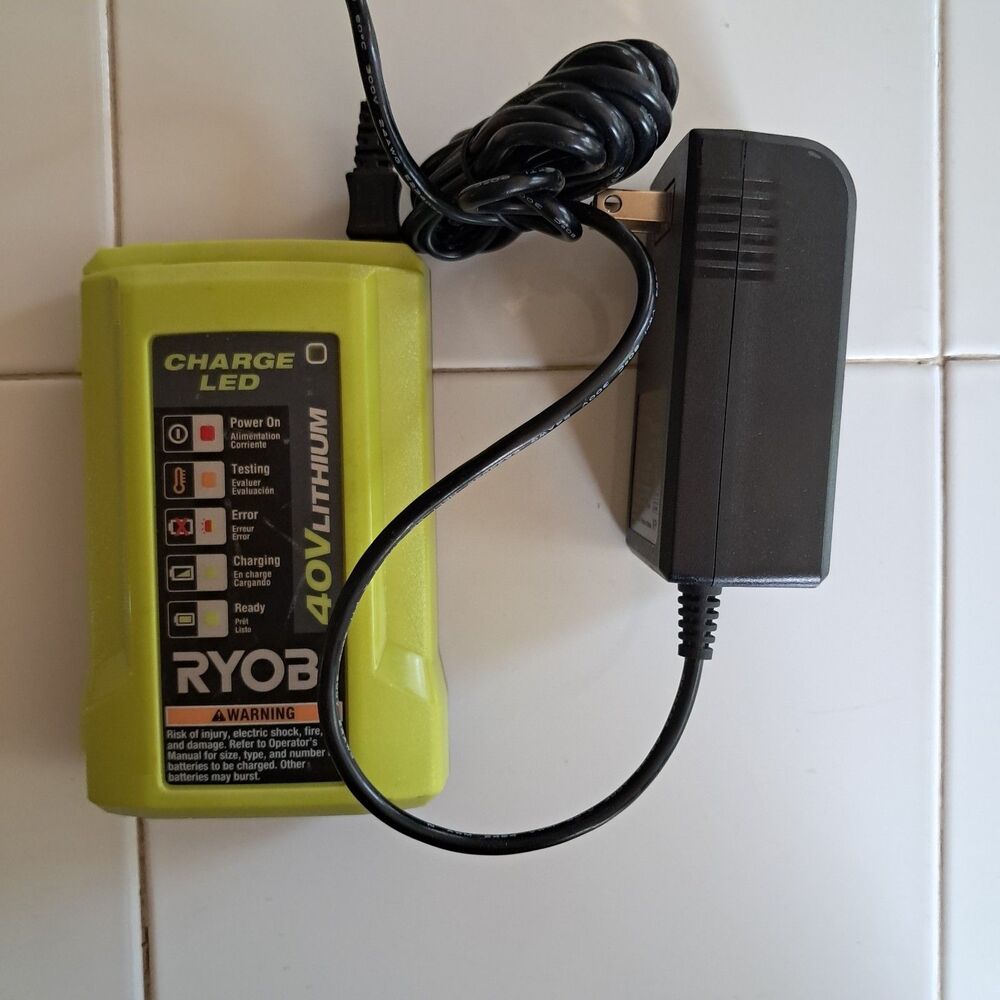 RYOBI 40V Lithium Battery Charger OP404VNM New No Box